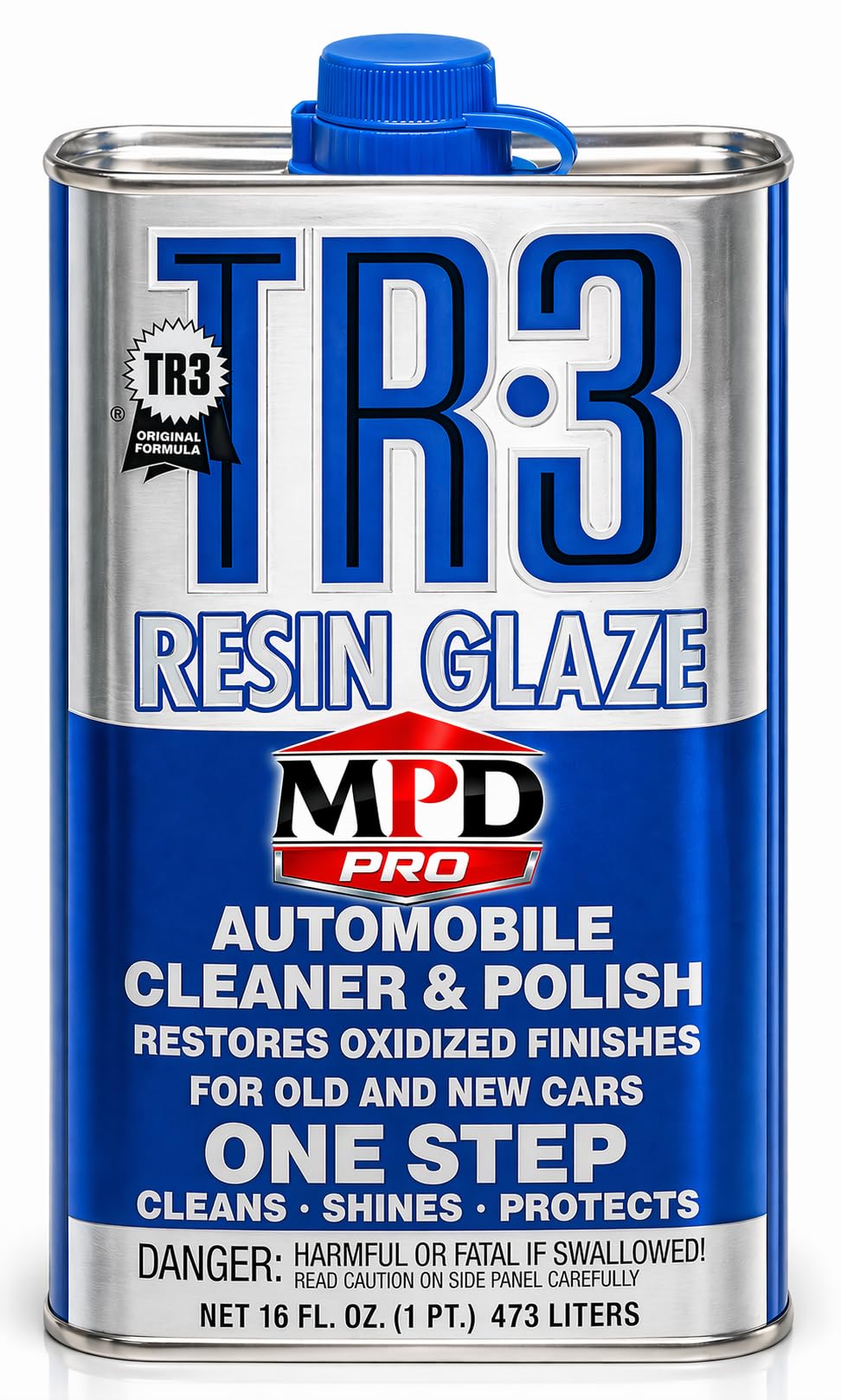 MPD Cobalt Charm TR bottle pour for controlled application and quick prep.