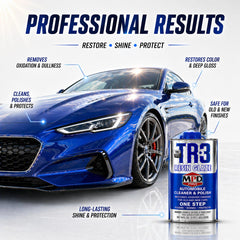 MPD Cobalt Charm TR application detailer glaze highlights deep shine and clean finish.