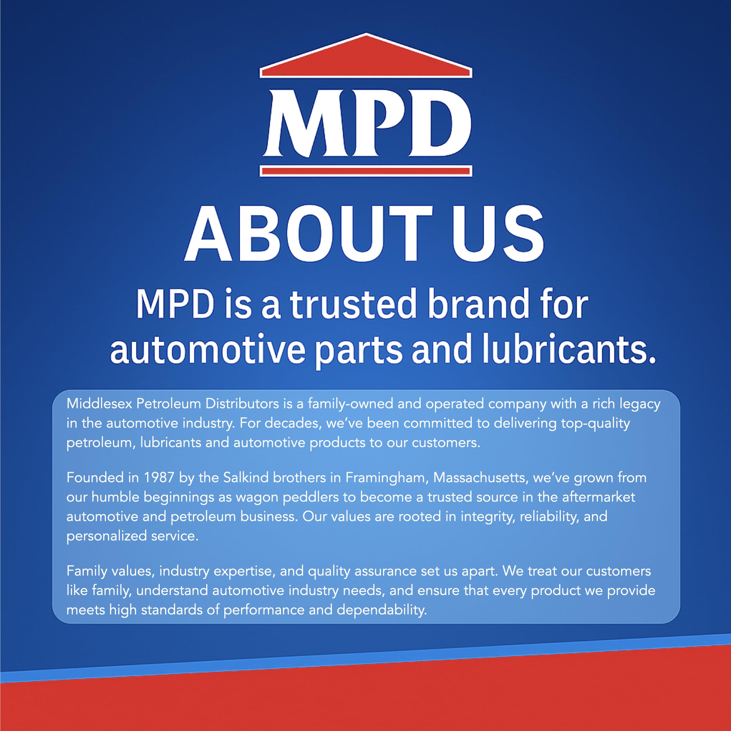 MPD Muffler Cement Putty compact packaging ideal for shop use.
