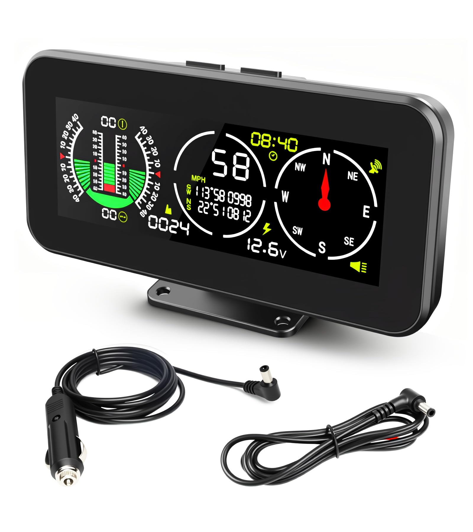 MR CARTOOL M60 digital HUD speedometer displays real-time speed for confident off-road driving
