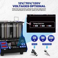 MR CARTOOL V209 four cylinder tank enables simultaneous cleaning