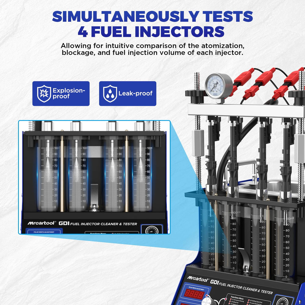 MR CARTOOL V209 ultrasonic cleaning action removes carbon build-up