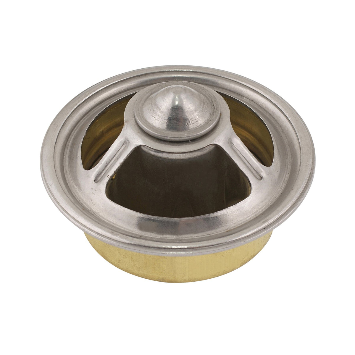 Mr. Gasket 4364 high flow thermostat opens at 180 degrees for steady cooling