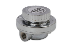 Mr. Gasket 9710 chrome regulator assembly kit, ready for installation.