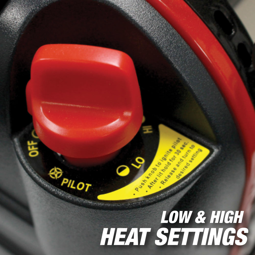 Mr Heater MH9BX compact footprint fits in tight spaces without sacrificing heat