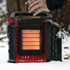 Mr Heater MH9BX Piezo spark ignition for quick, reliable start