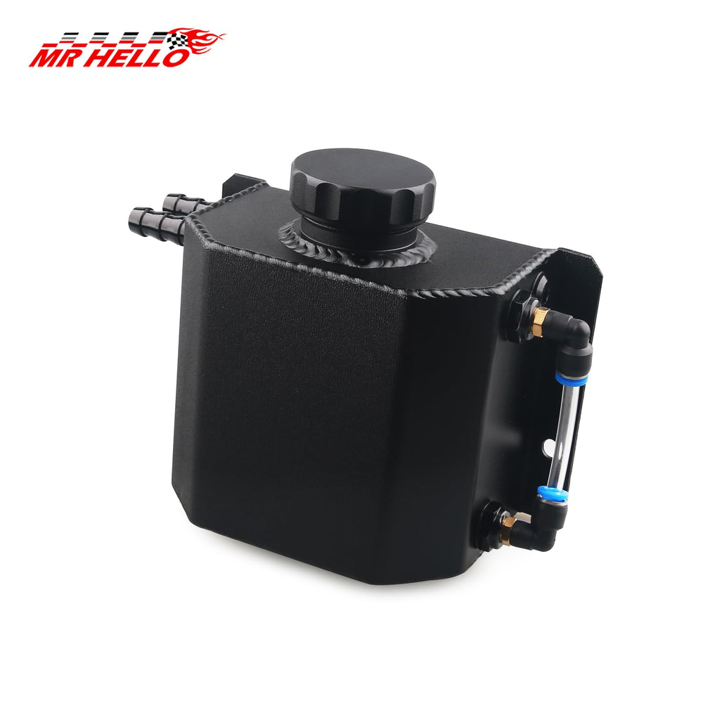 MR HELLO universal overflow tank close-up shows durable aluminum construction.