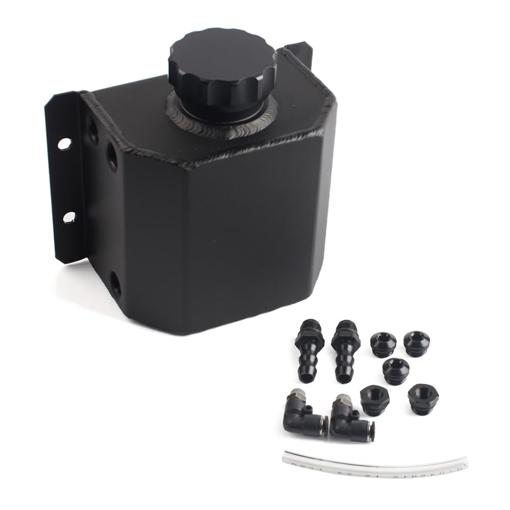 MR HELLO universal overflow tank front view improves coolant management.