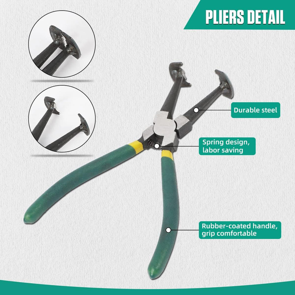 MR CARTOOL pliers with forged steel handles, close-up for durability