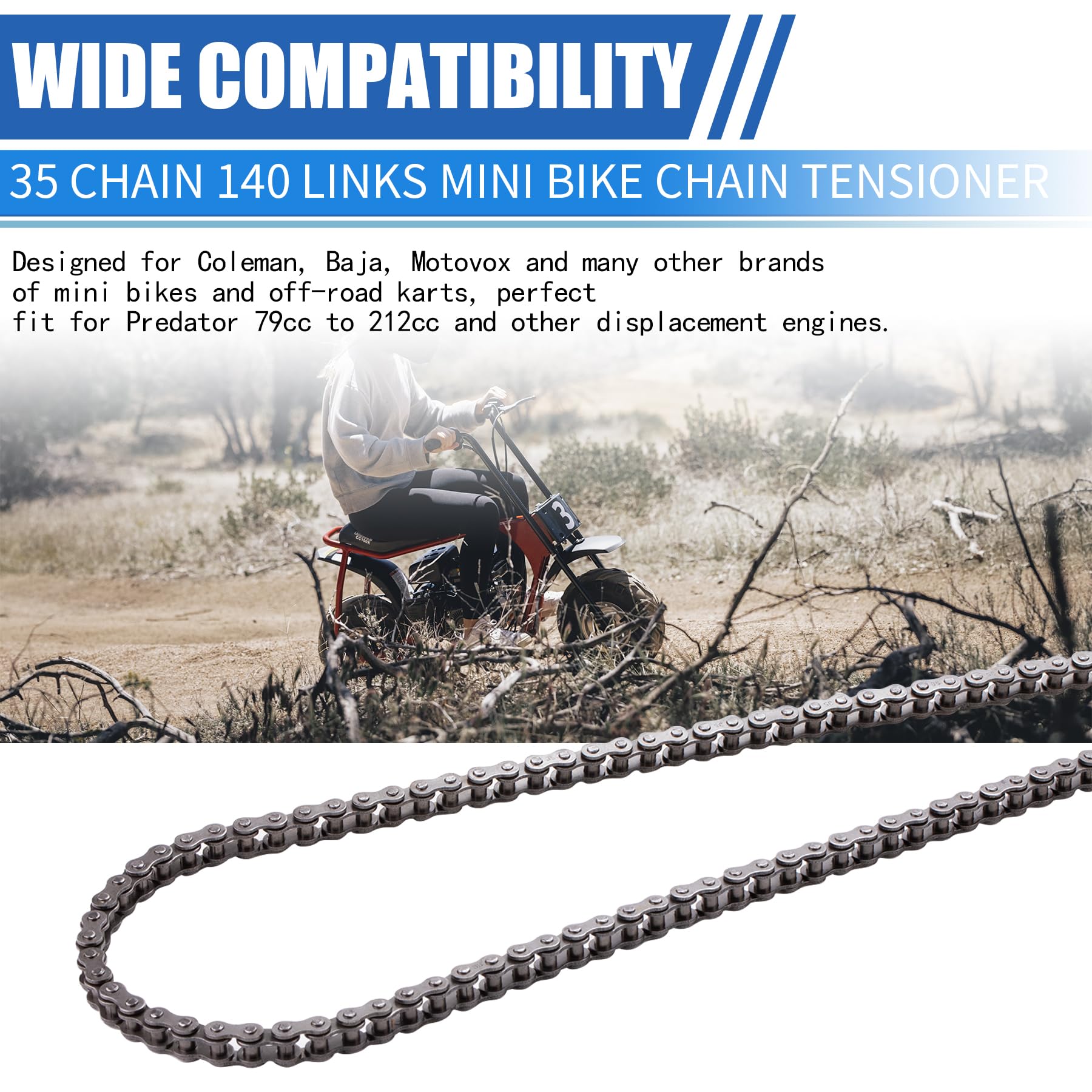 MRELC chain-breaker-tool enables quick field disassembly.