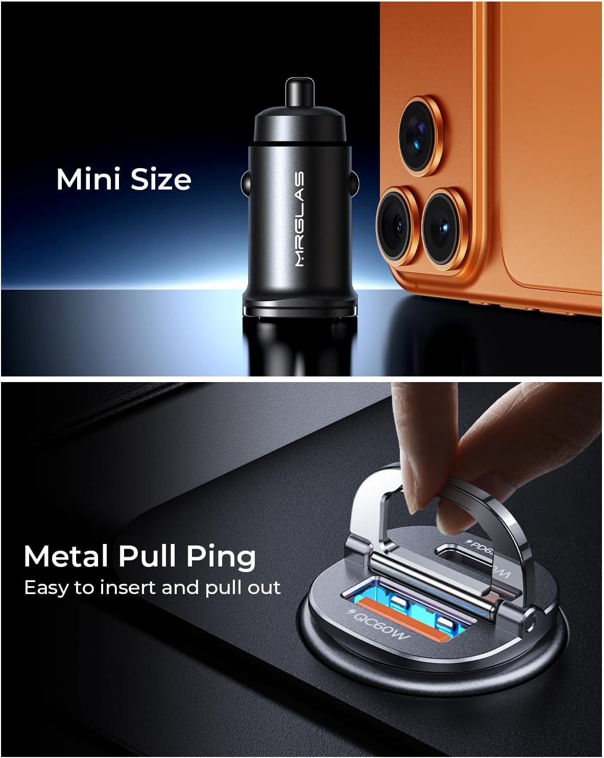 MRGLAS metal body provides durable protection against wear and heat.