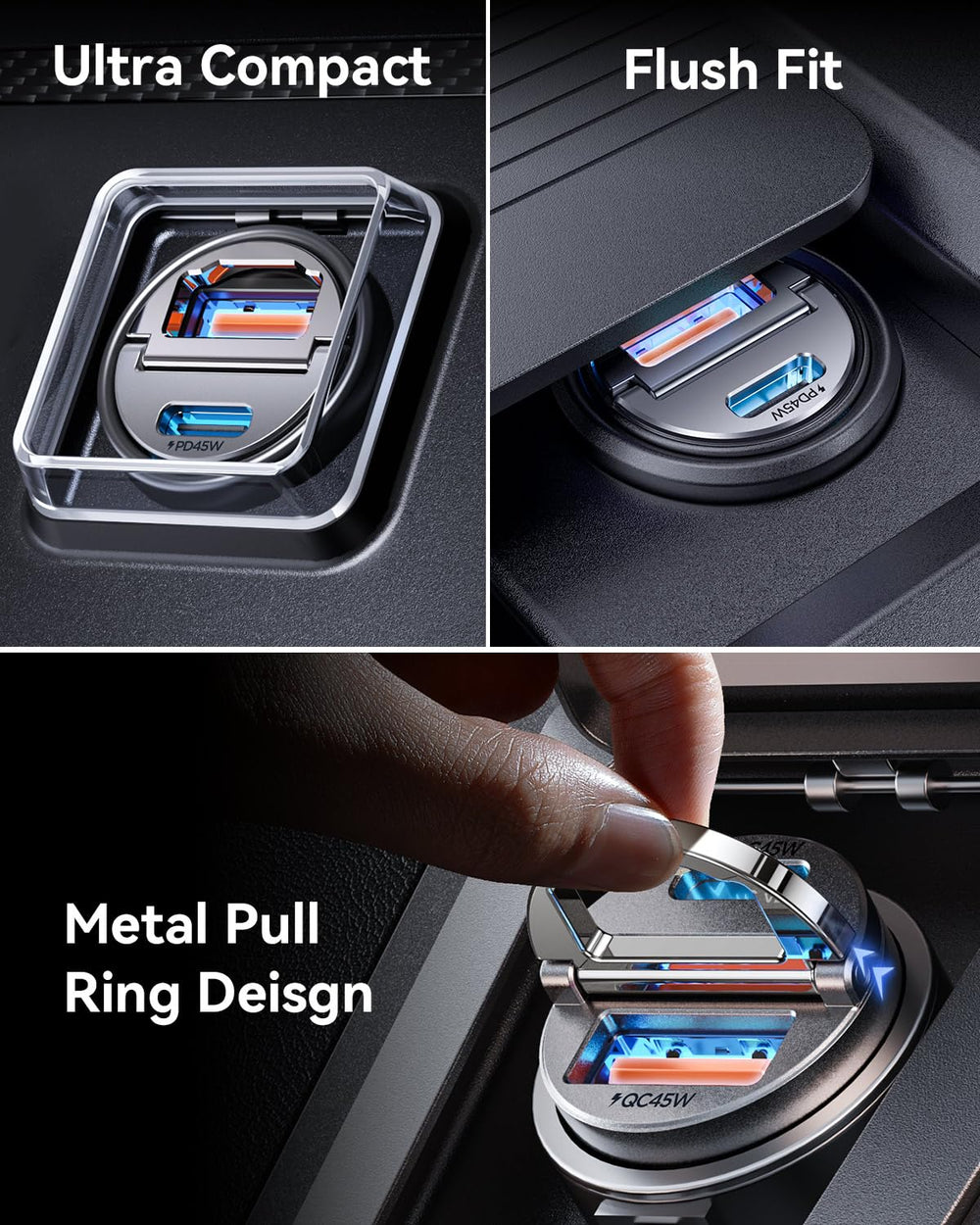 MRGLAS dual-port charger with smart ID chip distributes power safely