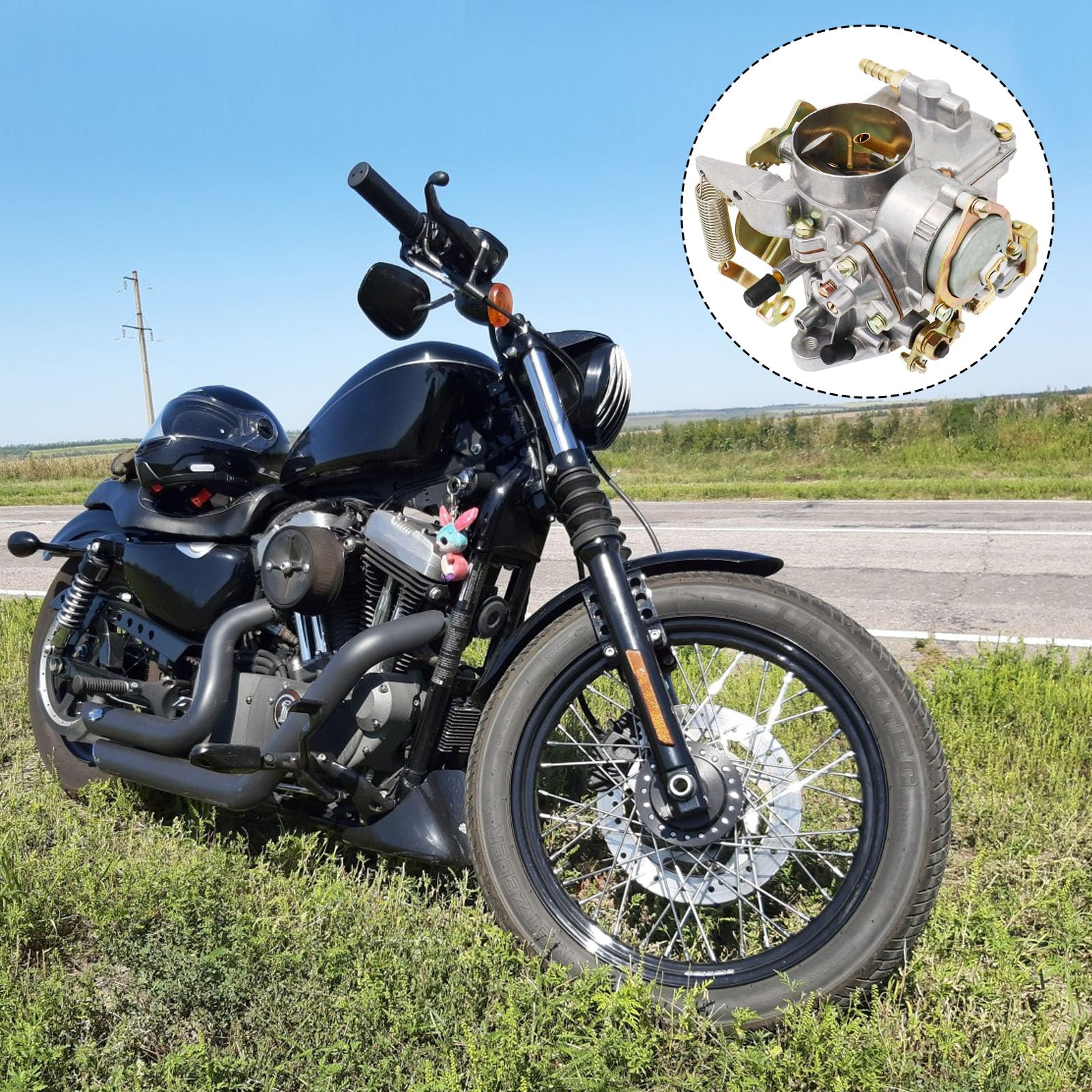 Mriuuod compatible with PWK CVK GY6 carburetors.