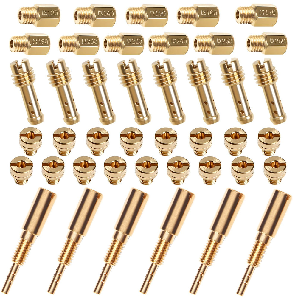 Mriuuod 42Pcs main jets 130 for Mikuni tuning.