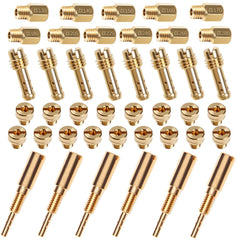 Mriuuod 42Pcs main jets 130 for Mikuni tuning.