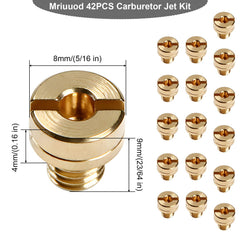 Mriuuod VM pilot jets 25–60 for smooth idle.