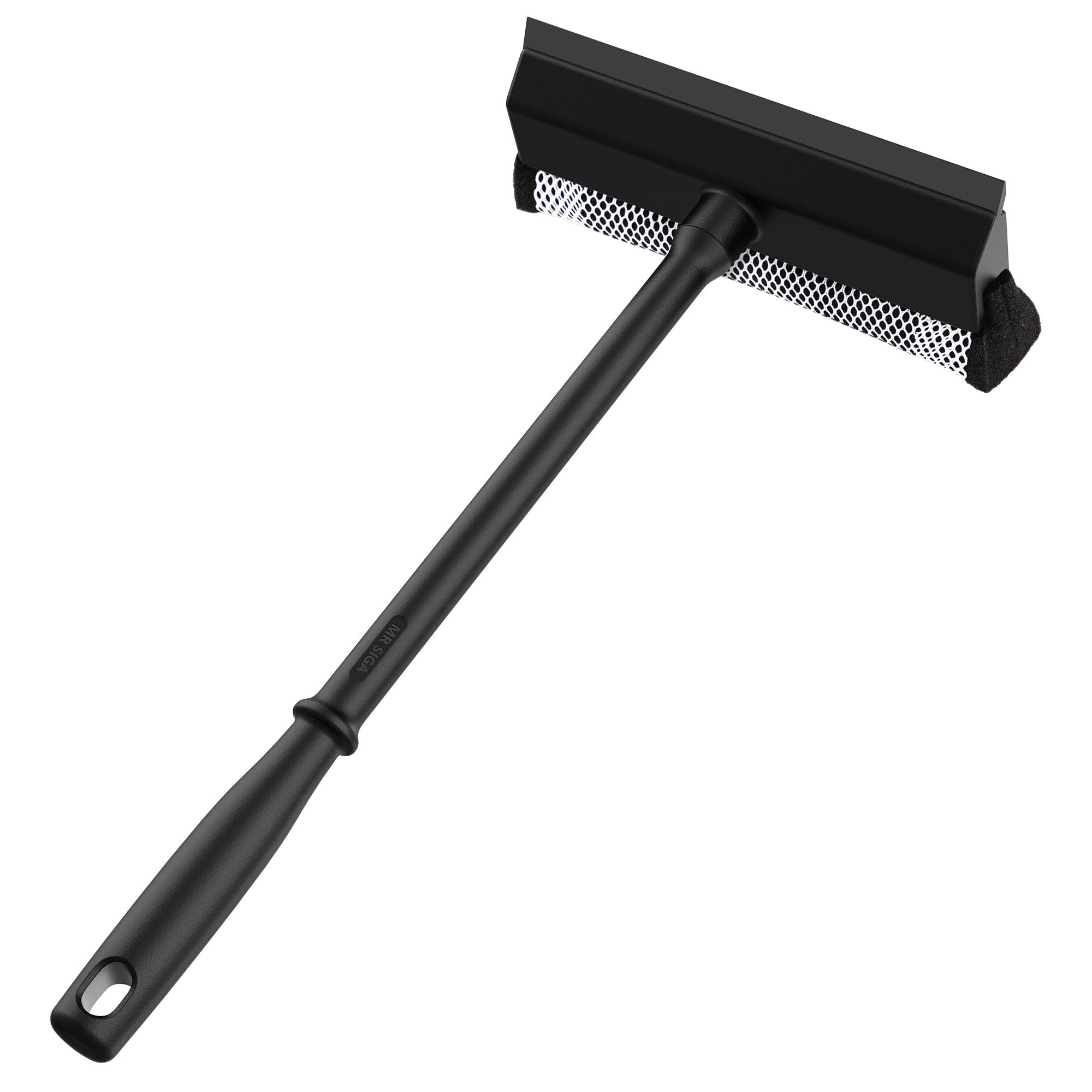 MR.SIGA 2-in-1 window squeegee front view for streak-free car windows