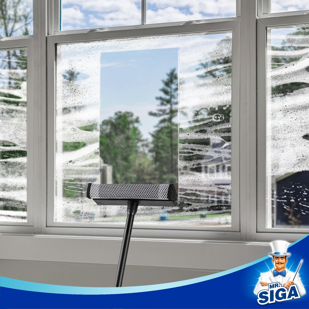 MR.SIGA compact design fits neatly in a car for on-the-go cleaning