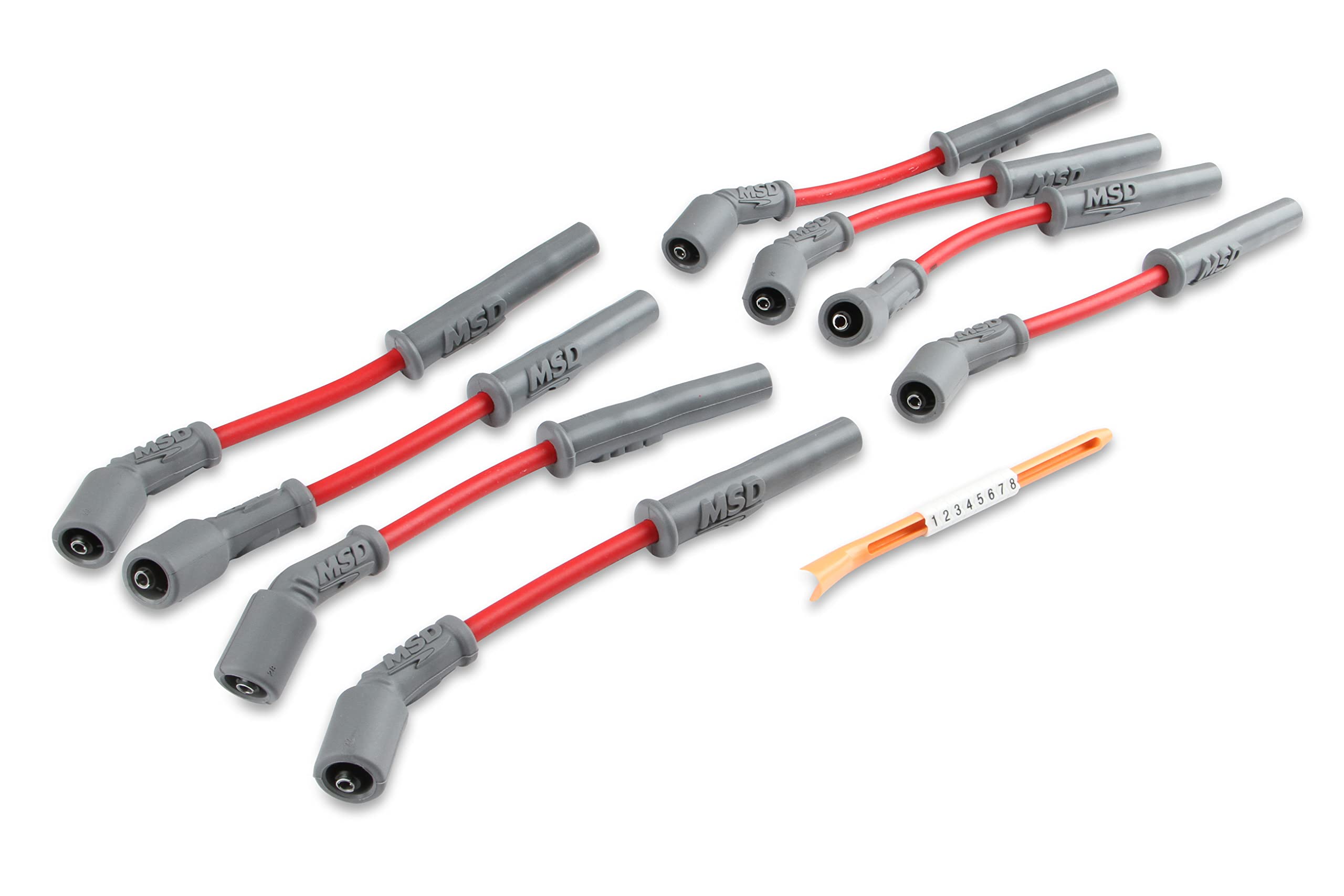 MSD 32819 8.5mm silicone jacket over glass braid boosts durability