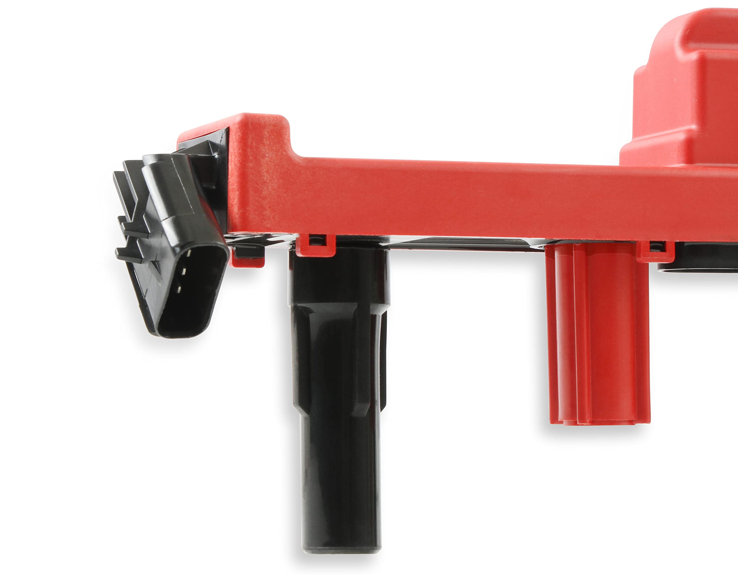 MSD 82738 ignition coil red installed in Jeep 4.0L; direct-fit compatibility