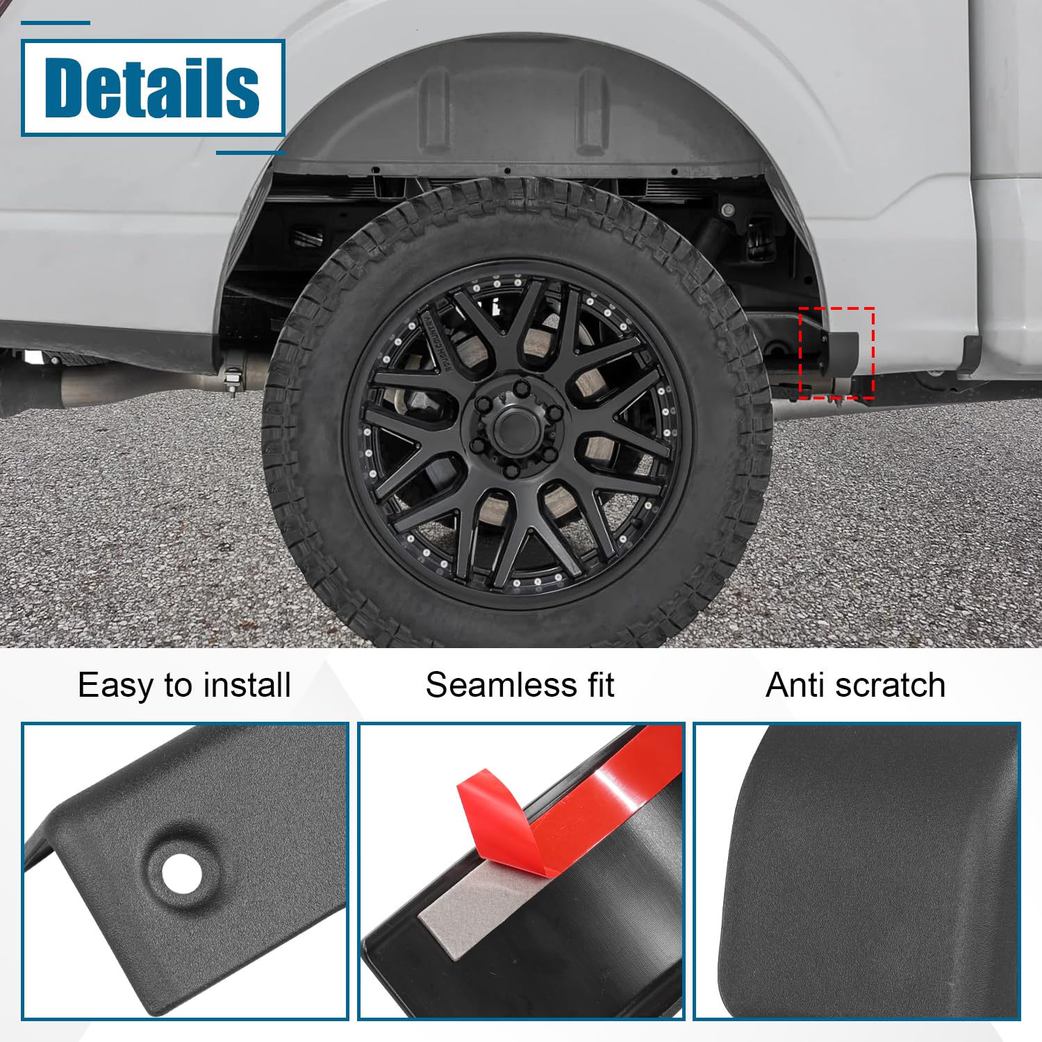 MSIZOY ABS material close-up highlighting durability and wear resistance.