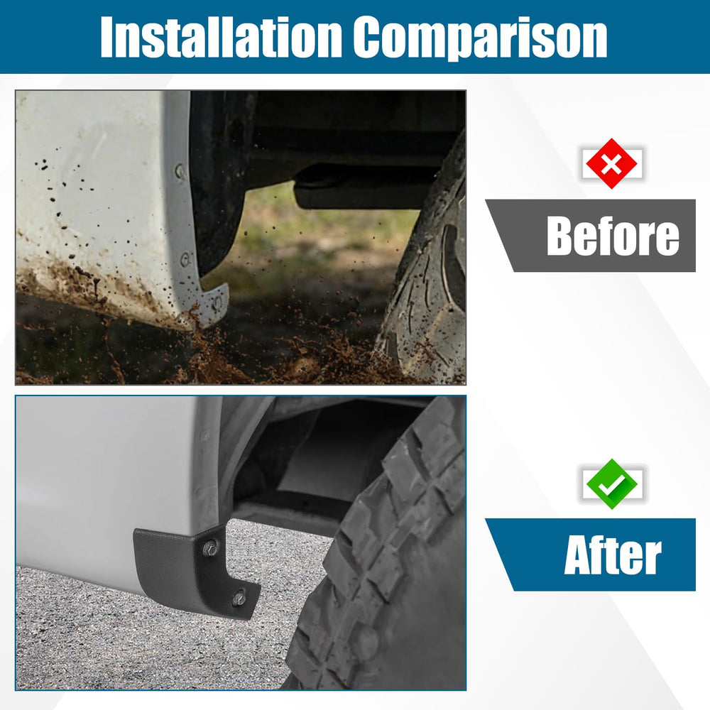 MSIZOY bolt-on installation close-up for quick mounting without cutting.