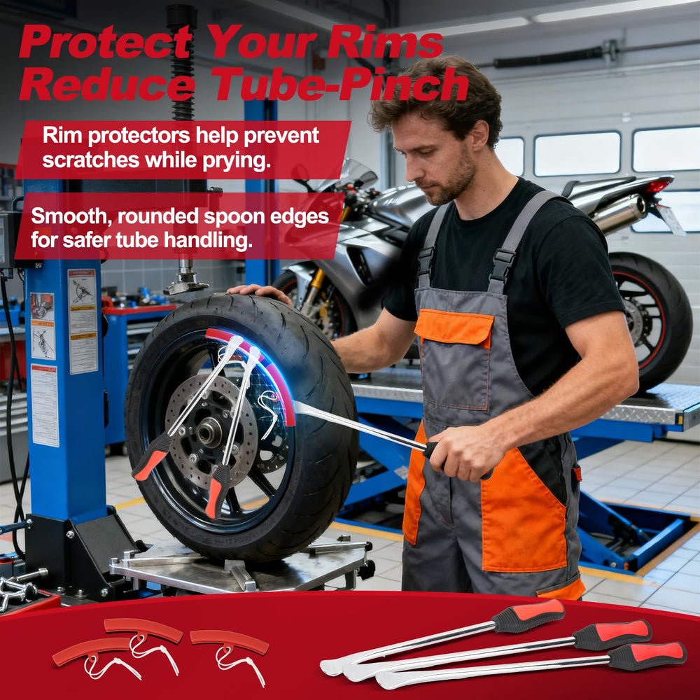 Msuhettu rim protectors safeguarding wheel rims during changes
