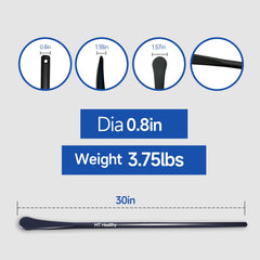 MT Healthy ergonomic grip on tire spoons reduces hand fatigue.