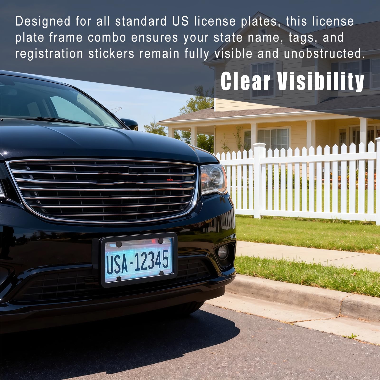 MTABCTY clear plate cover closeup highlights crystal clarity and weather resistance