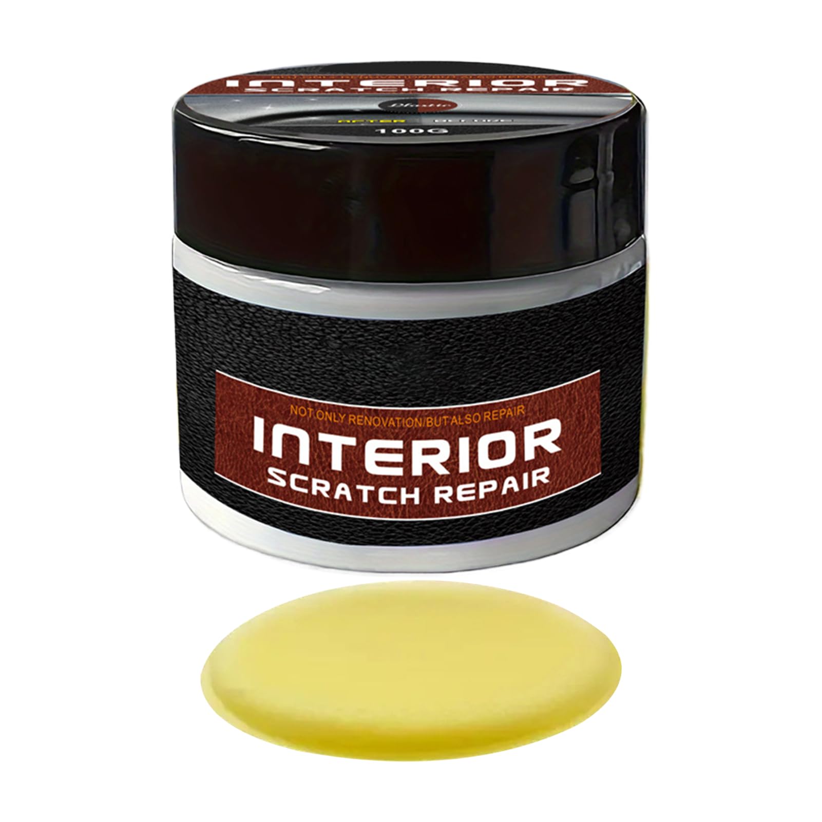 Mteawl dashboard scratch remover tube close-up enables quick minor scratch repair