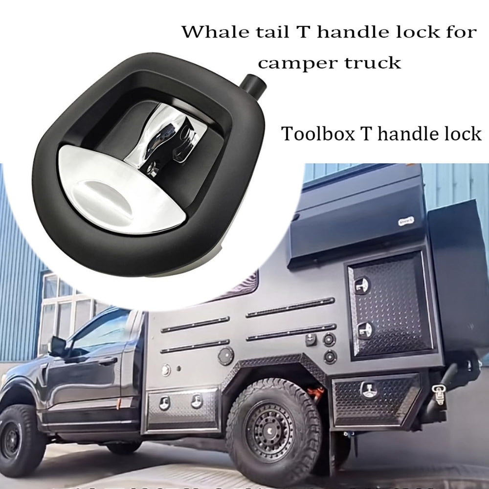 MTSmart T-handle lock with gasket enables easy, weather-tight latching