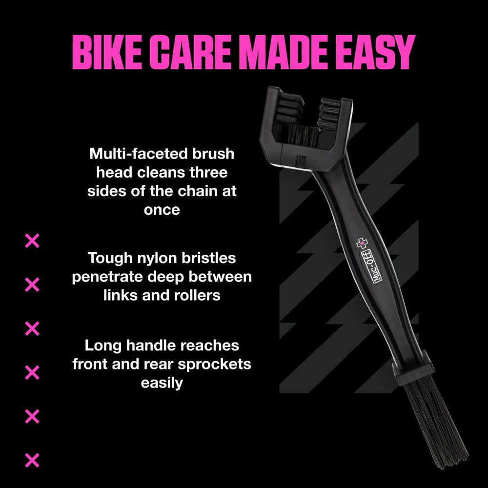 Muc-Off Chain Brush designed for muddy conditions and tough grime.