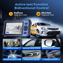 MUCAR 682 panel showing 20+ reset functions for service tasks