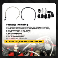 Muge Racing GM Type II pump connection ensures tight fit.