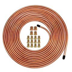 MuHize 1/4 brake line kit 25ft roll for durable corrosion resistance and simple installation.