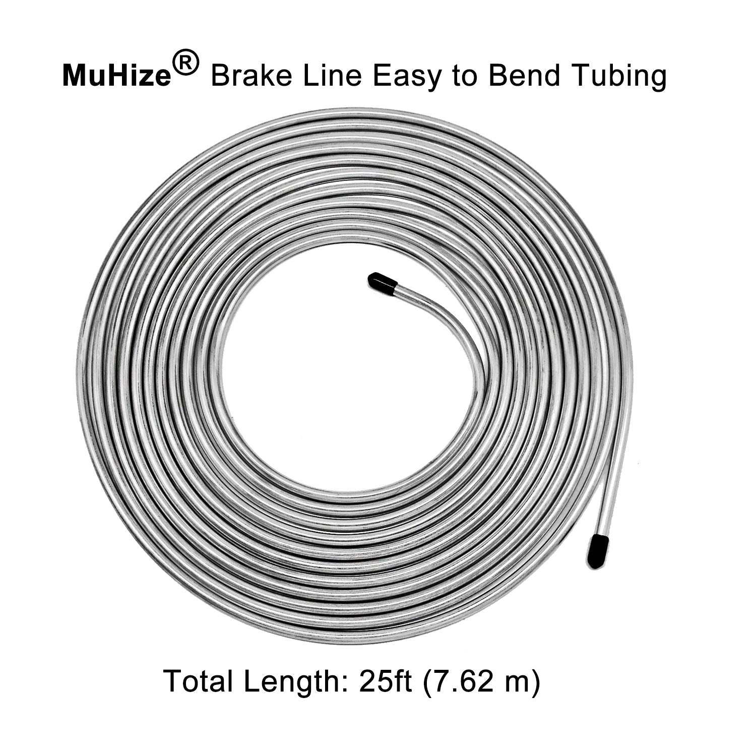MuHize brake line 25ft anti-rust coating protects metal