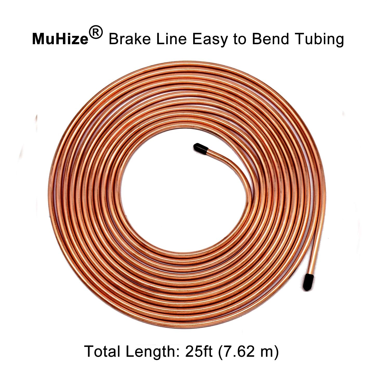MuHize inverted flare fittings included for secure leak-free hydraulic, fuel, and transmission connections.