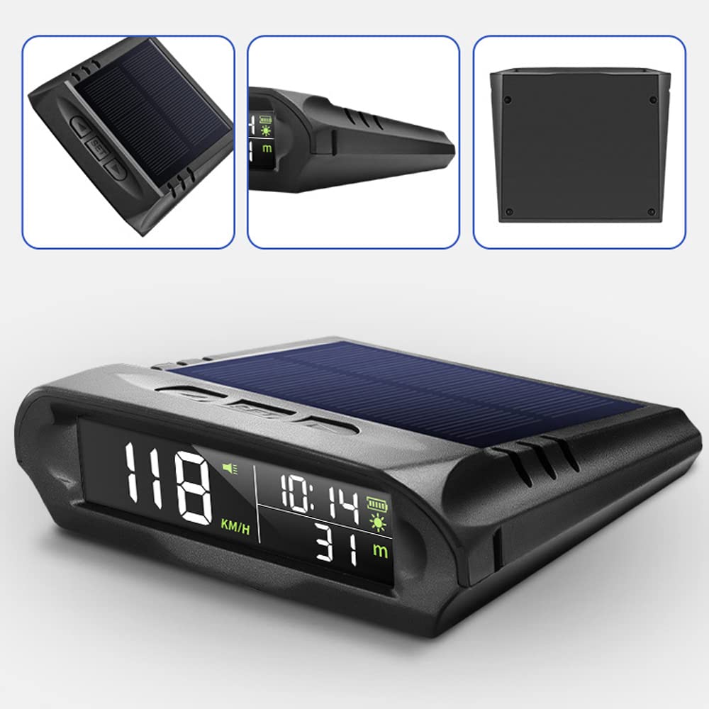 Mulcort speed display shows KMH or MPH for quick reference.