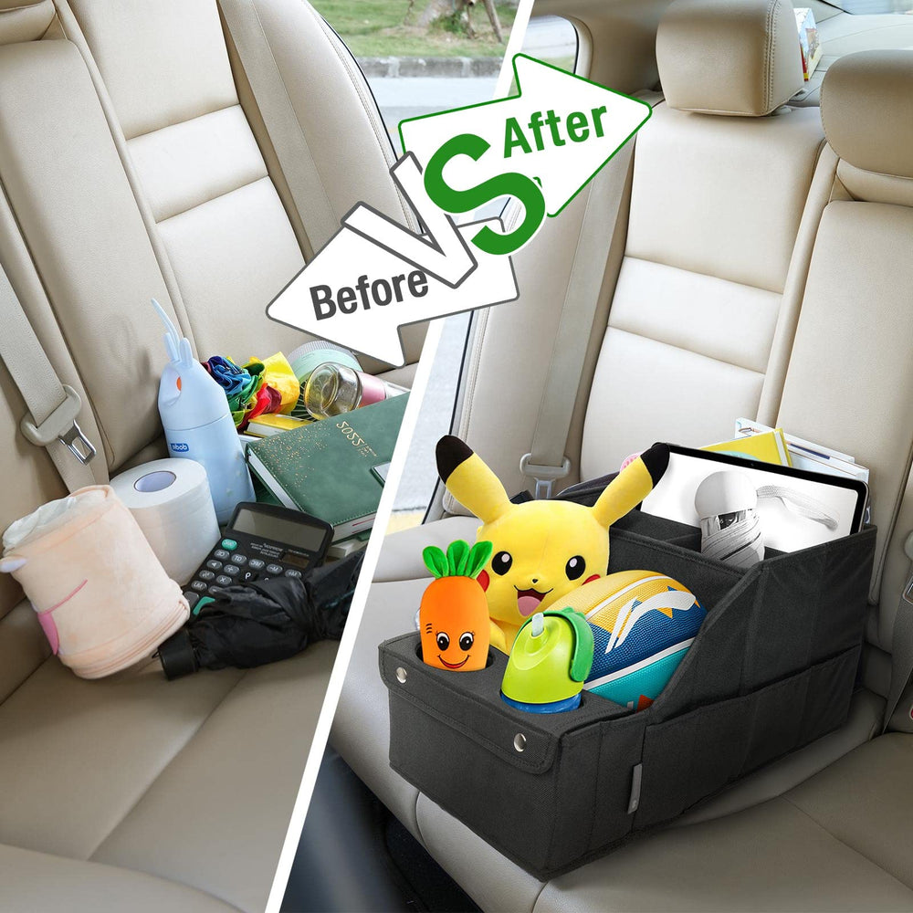 MULISOFT collapsible cup holders for easy access.