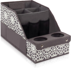 MULISOFT car seat organizer on the front seat keeps snacks, toys, and devices neatly within reach