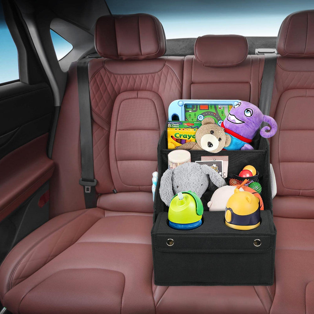 MULISOFT portable organizer with built-in handles for cars and home.