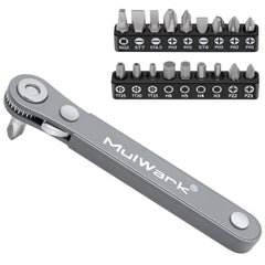 MULWARK front view of compact 20pc kit showing organized case and tools for easy transport