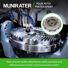 Munirater 6DCT250 clutch fork assembly shows straightforward installation.