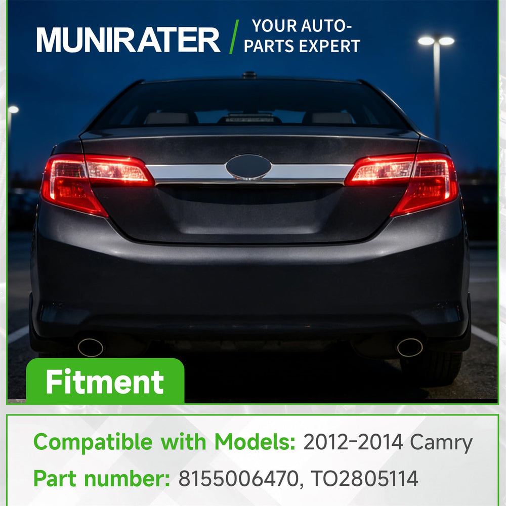 Munirater Camry tail light right side seal highlights durability.