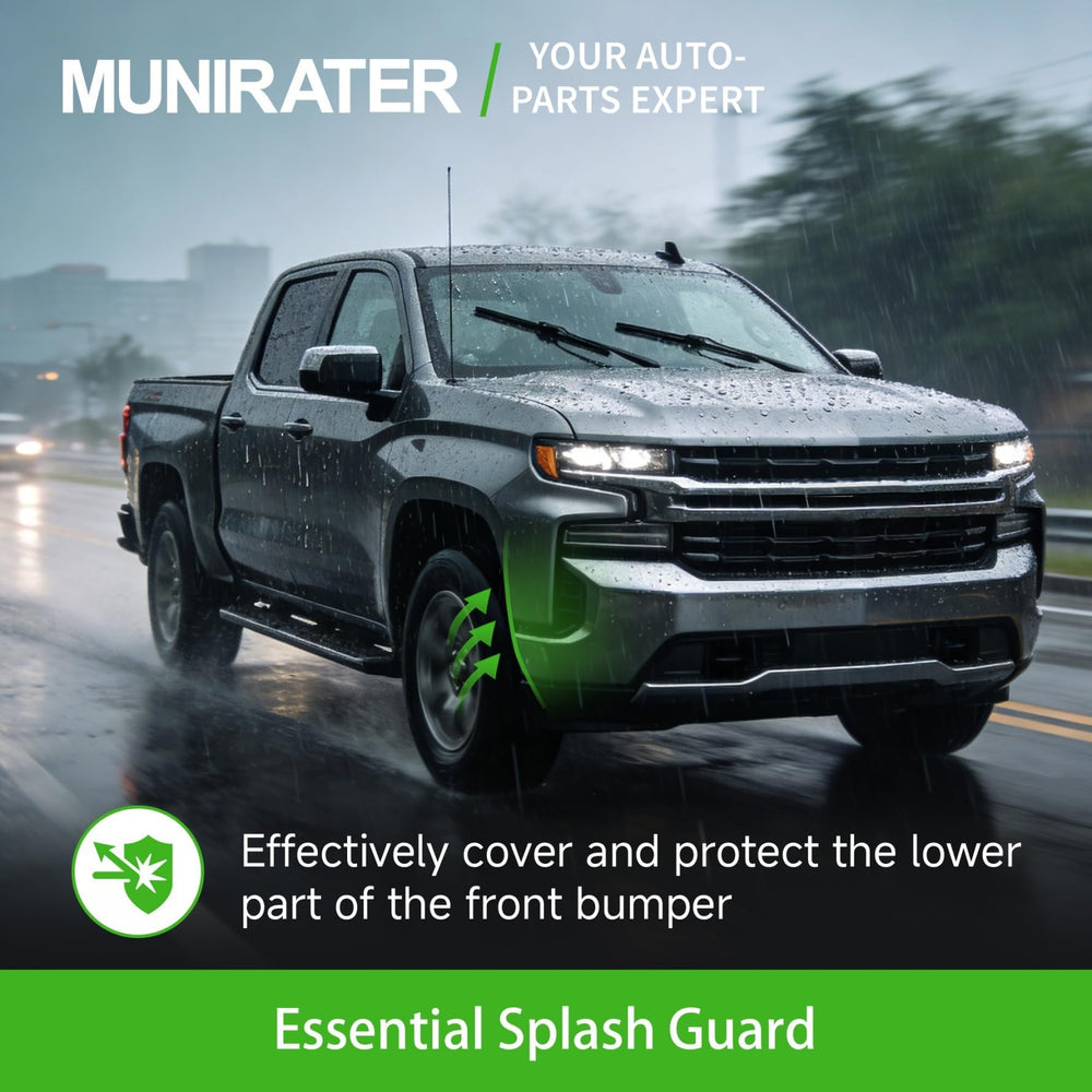 Munirater bumper end cap extension helps resist scratches during parking and commutes