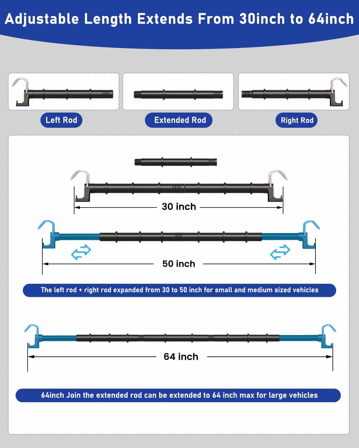 MUOFAHYI tool-free installation for fast setup on the road