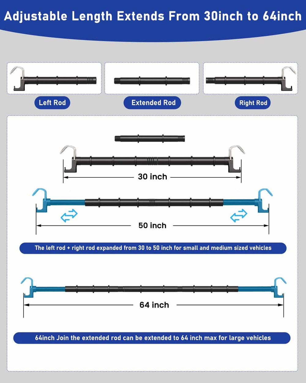 MUOFAHYI tool-free installation for fast setup on the road