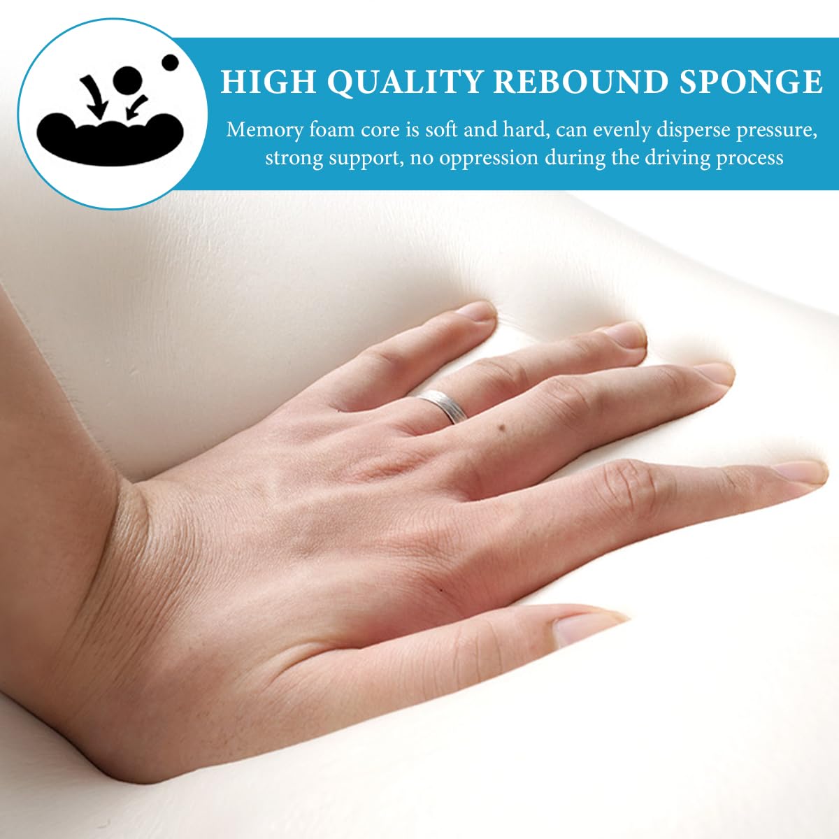 MUQIDA breathable-seat-cover keeps seating comfortable and cool.