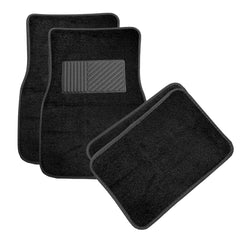 MUQIDA car floor mats anti-slip black keep feet secure while driving.