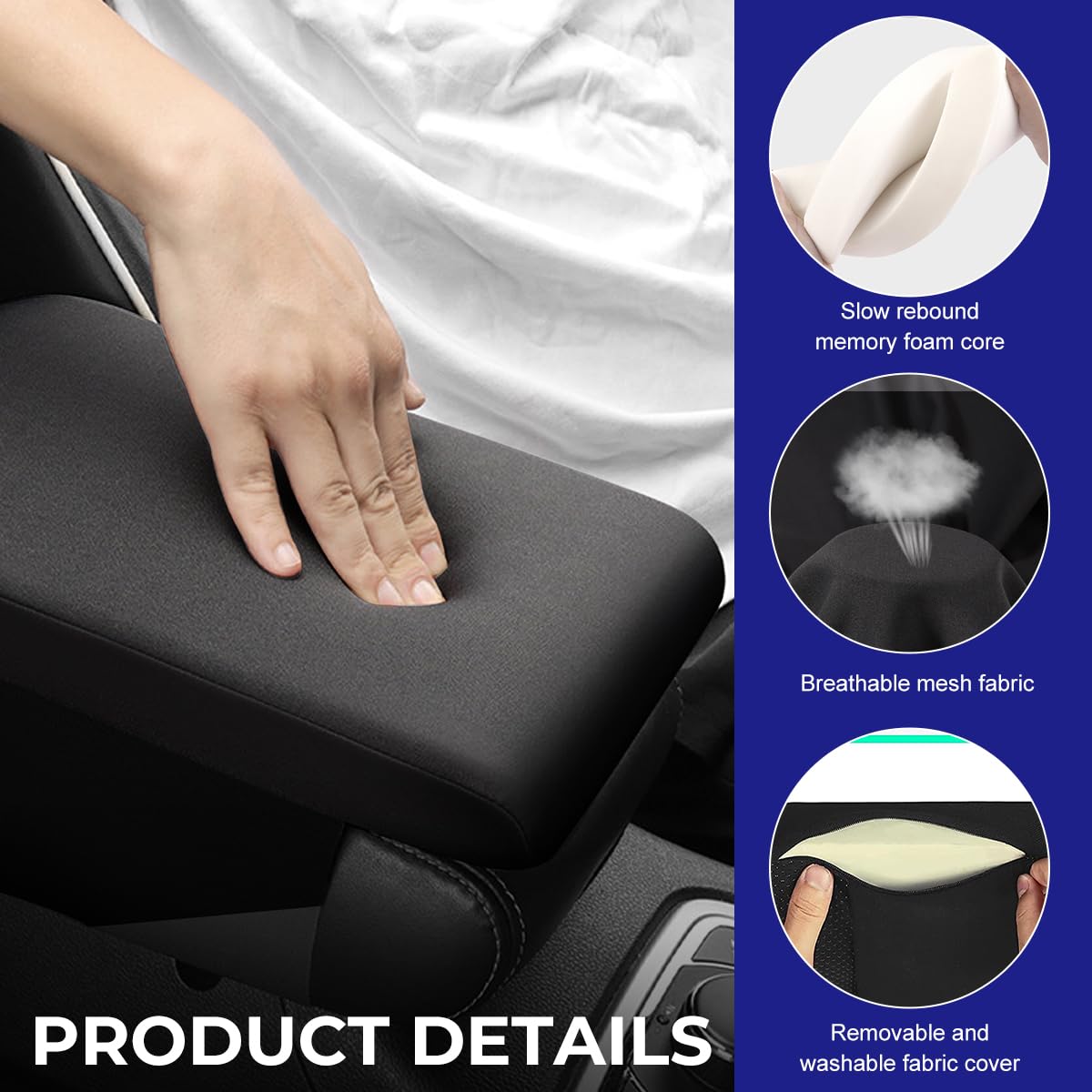 MUQIDA protective console cover guards against dust and spills